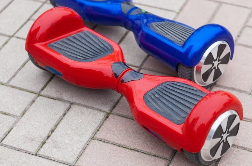 två stycken hoverboards